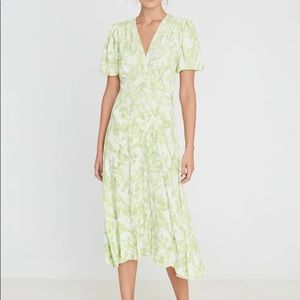 Faithful the Brand Vittoria Midi Dress Roos Tie Dye